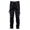 Men Gothic Trousers Pants Steampunk Vintage Cotton Gens Harem Pants 